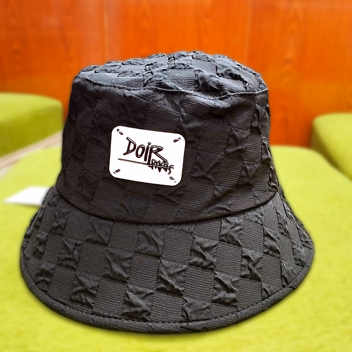 Mũ Bucket, Nón Tai Bèo Thời Trang Nam Nữ Kaki Mềm Hoạ Tiết Logo Dior Paris- Shop Mẹ Bống