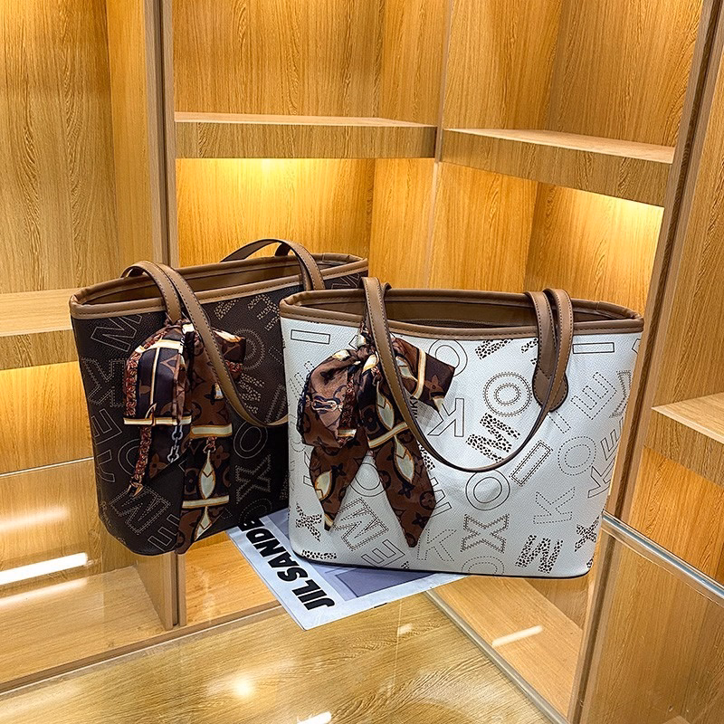 Túi Tote Công Sở Joker Họa Tiết Kèm Nơ Thời Trang Wh396 - Winnie House