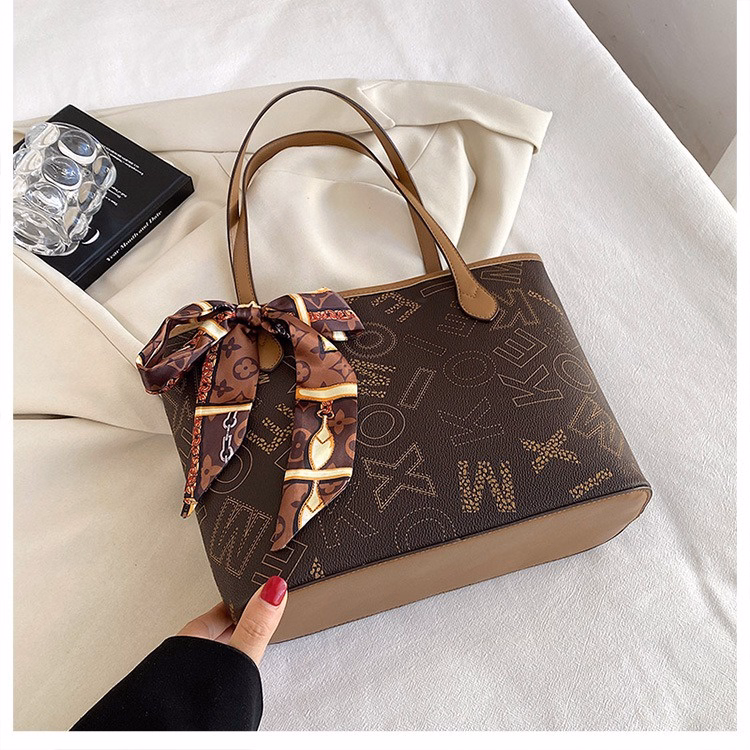 Túi Tote Công Sở Joker Họa Tiết Kèm Nơ Thời Trang Wh396 - Winnie House - Ảnh 2