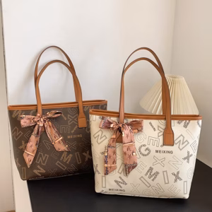 Túi Tote Công Sở Joker Họa Tiết Kèm Nơ Thời Trang Pp396 - Pipi Store