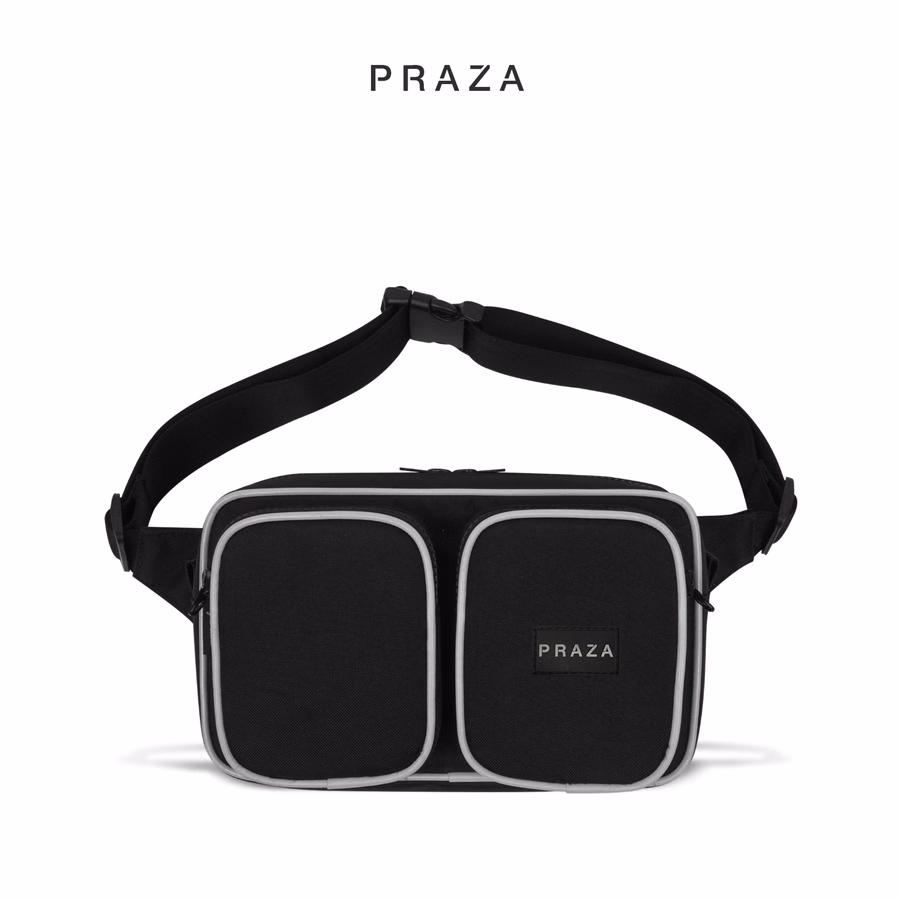 Túi Đeo Chéo Vải Polyester Cao Cấp Kiểu Hộp Ngang Dc139 - Praza - Ảnh 2