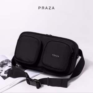 Túi Đeo Chéo Vải Polyester Cao Cấp Kiểu Hộp Ngang Dc139 - Praza