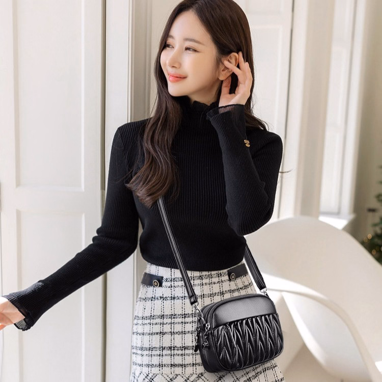 Túi Đeo Chéo Điện Thoại Dáng Vuông Da Mềm Đơn Giản Wh399 - Winnie House - Ảnh 6