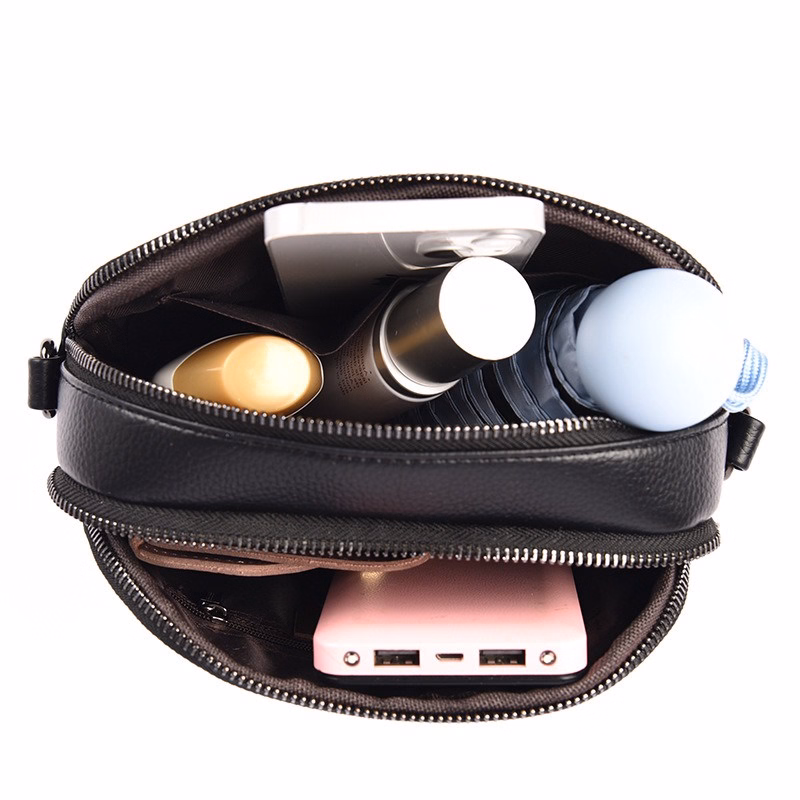 Túi Đeo Chéo Điện Thoại Dáng Vuông Da Mềm Đơn Giản Wh399 - Winnie House - Ảnh 5