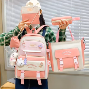 Set Balo 4 Món Lucky Sunday St657 - Nana House