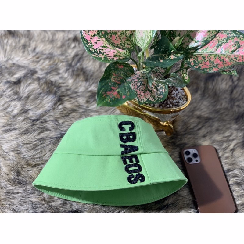 Nón Bucket Vành Cụp Thêu Chữ Dọc Cbaeos Cá Tính Sa320 - Sam Store - Ảnh 5