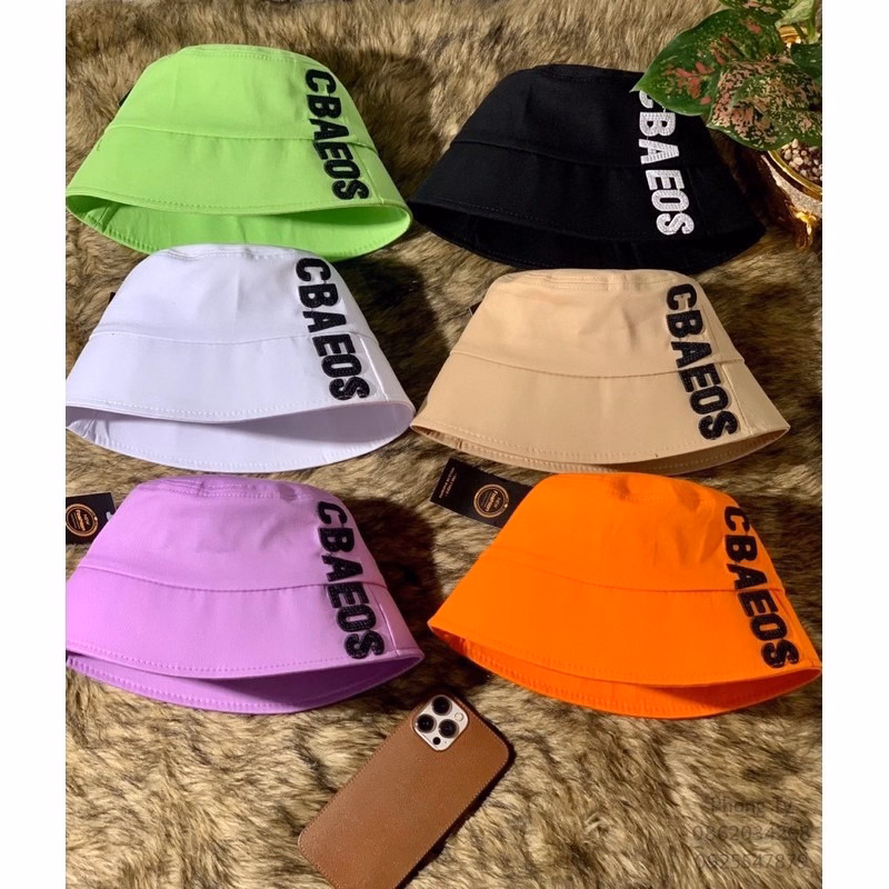 Nón Bucket Vành Cụp Thêu Chữ Dọc Cbaeos Cá Tính Sa320 - Sam Store - Ảnh 6