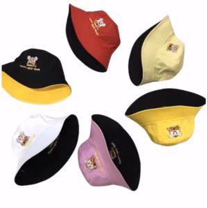Nón Bucket Vành Cụp 2 Mặt Mèo Thần Tài Cá Tính Sa321 - Sam Store