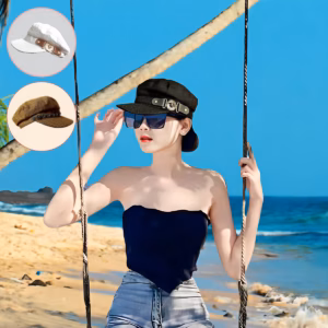 Mũ Bucket Phong Cách Retro Phối Đính Đá Thời Trang Hót Hè 2023