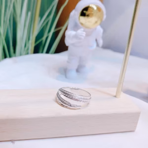 Nhẫn Lông Vũ Freesize Bạc Ta Cao Cấp - Thắng Giang