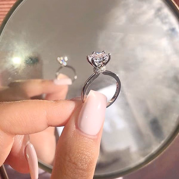 Nhẫn Đá Nhô Bạc Ta Cao Cấp Có Thẻ Hóa Đơn - Thắng Giang - Ảnh 5