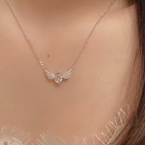 Dây Chuyền Cánh Thiên Thần Bạc Ta Cao Cấp - Thắng Giang