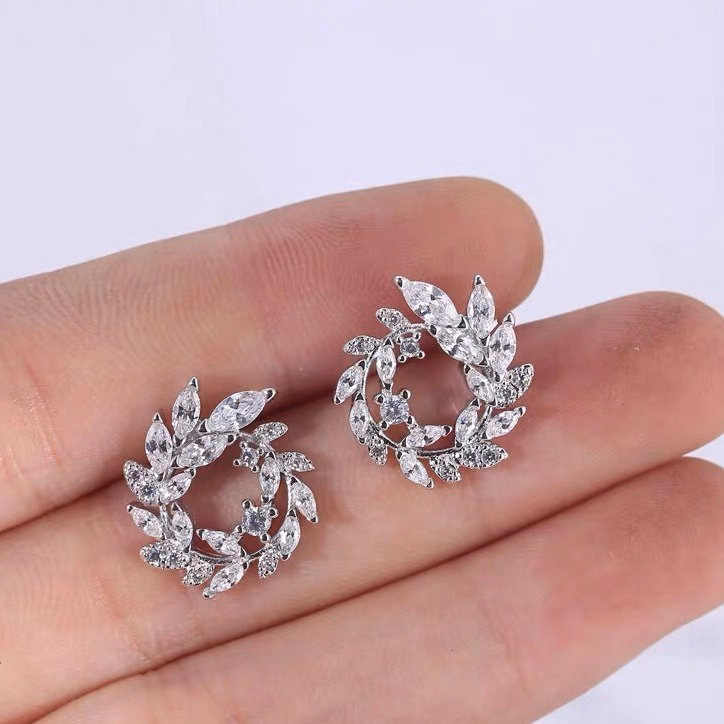 Bông Tai Vòng Nguyệt Quế Bạc Ta Cao Cấp - Thắng Giang - Ảnh 3