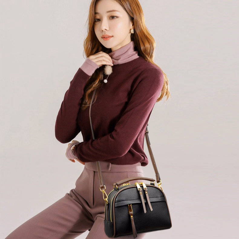 Túi Đeo Chéo Da Mềm Basic Thời Trang Hàn Quốc Wh408 - Winnie House - Ảnh 9