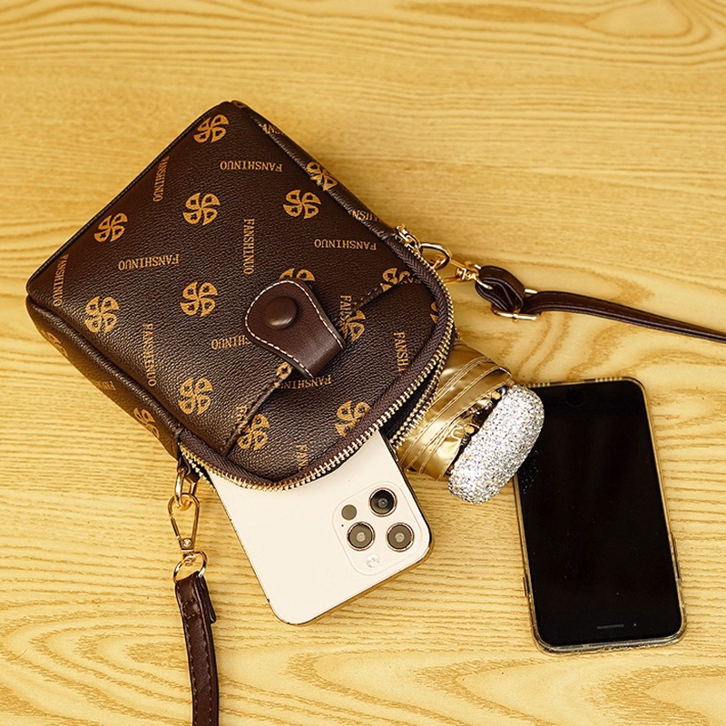 Túi Đeo Chéo Đựng Điện Thoại Nhiều Ngăn Thời Trang Đi Học Đi Chơi Wh409 - Winnie House - Ảnh 5