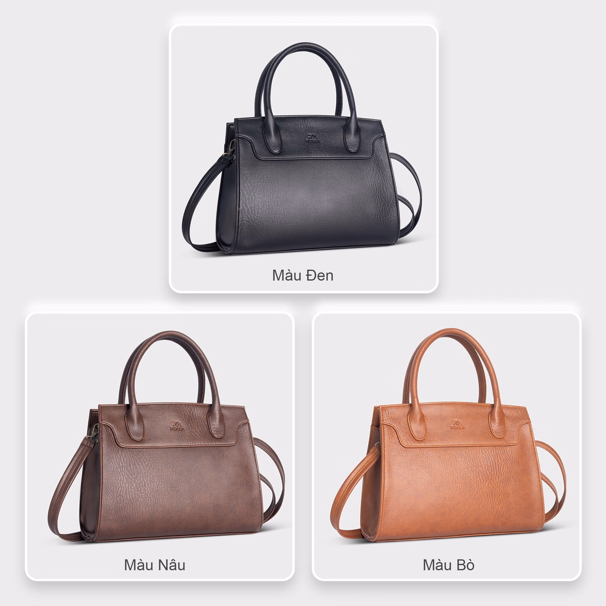 Túi Xách Nữ Cầm Tay Cao Cấp Fadoda Ftx9 Nhiều Màu - Ảnh 19