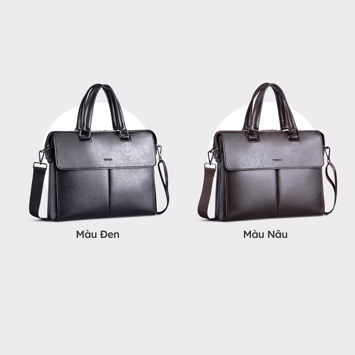Cặp Da Nam Công Sở Phối Ngăn Tca20 - Trita - Ảnh 7