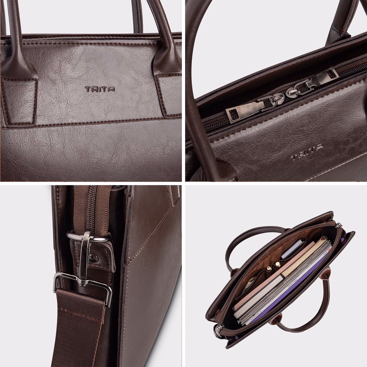 Cặp Da Nam Công Sở Thời Trang Tca21 - Trita - Ảnh 6