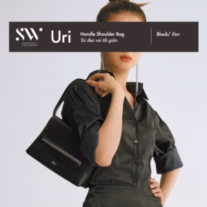 Túi Đeo Vai Uri Tối Giản - Đen (Little Shoulder Bag) - Sincewhen