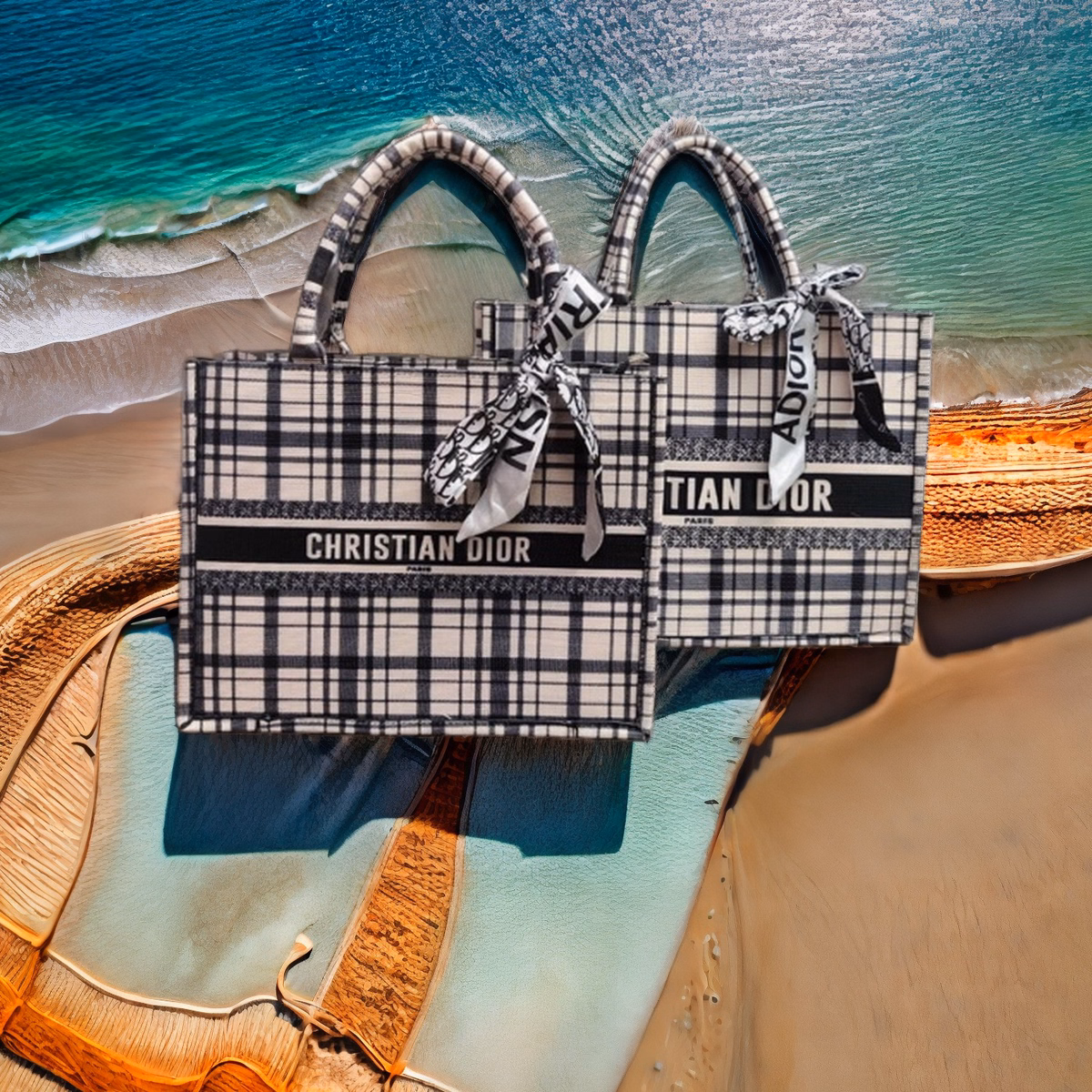 Túi Xách Công Sở Đi Chơi, Đi Biển Cầm Tay Di.Or Mẫu Mới Thời Trang Pp421 - Pipi Store