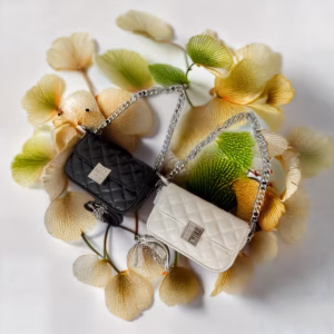 Túi Đeo Chéo Trần Trám Cao Cấp Phối Xích Đơn Giản Pp422 - Pipi Store