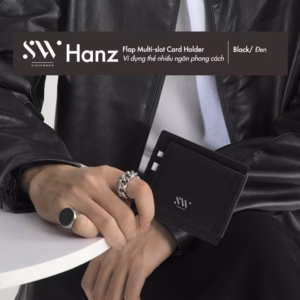 Ví Đựng Thẻ Hanz Nhiều Ngăn Phong Cách (Flap Multi-Slot Card Holder) - Sincewhen