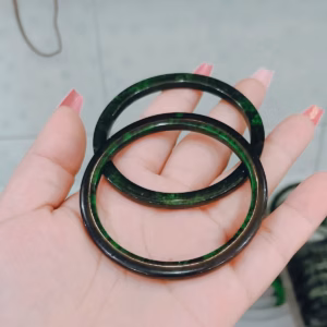 Vòng Tay Cặp Đôi Ngọc Cẩm Thạch Sơn Thủy Thiên Nhiên - Thắng Giang