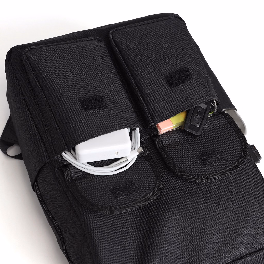 Balo Đựng Laptop Travel Backpack Chất Liệu Vải Canvas Cao Cấp + (Tặng Ví V09) Bls203 - Praza - Ảnh 3