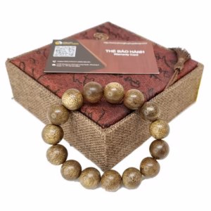 Vòng Tay Trầm Hương Tự Nhiên Hạt Tròn V0410 - Pg Fashion