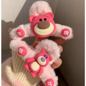 Kẹp Tóc Lông Gấu Dâu Lotus - Be Yourself