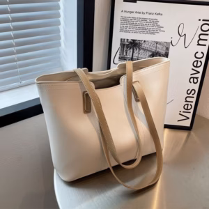 Túi Tote Da, Đeo Vai Da Mềm May Viền Sang Trọng Đẹp Mắt Wh456 - Winnie House