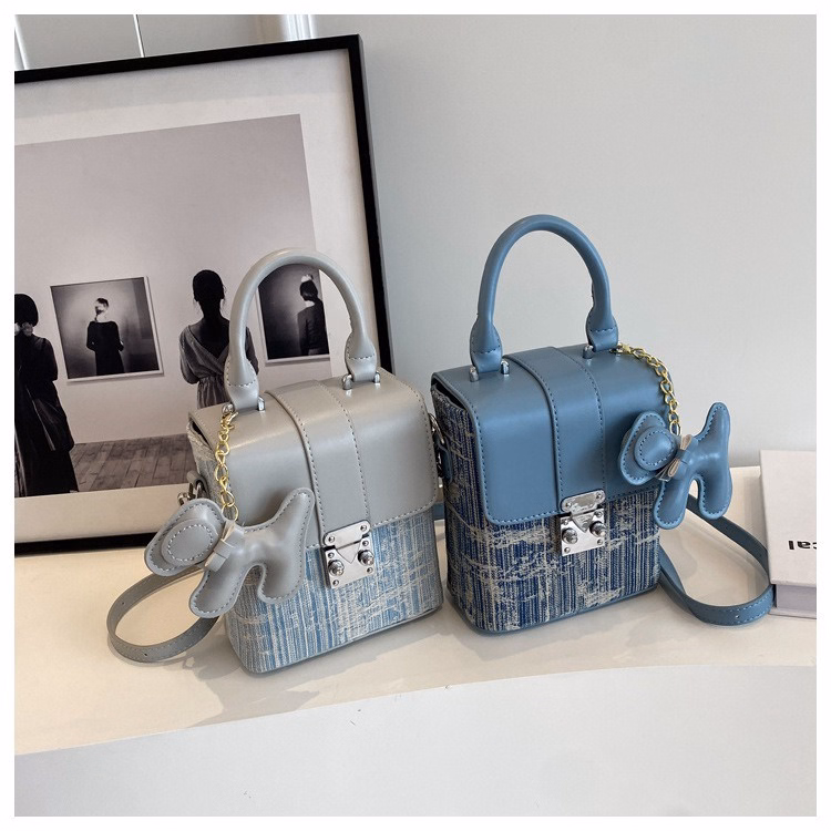 Túi Đựng Điện Thoại Dáng Vuông Họa Tiết Kèm Tag Cún Dễ Thương Wh468 - Winnie House - Ảnh 6