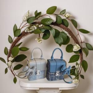 Túi Đựng Điện Thoại Dáng Vuông Họa Tiết Kèm Tag Cún Dễ Thương Wh468 - Winnie House