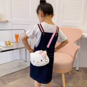 Túi Đeo Chéo Kitty Nơ Hồng Đáng Yêu - Dmastore