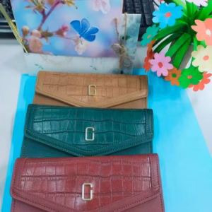 Ví Nữ Cầm Tay Logo Chữ C Cúc Bấm Vi01 - Jinbbq