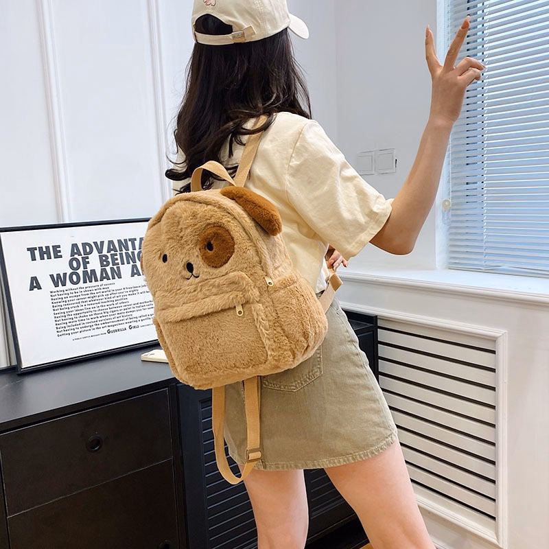 Balo Hoạt Hình Gấu Nâu Bản Cao Cấp Dày Dặn Cỡ Lớn - Dmastore - Ảnh 3