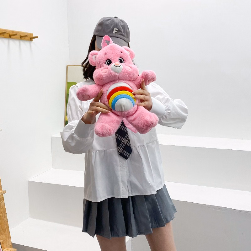 Balo Gấu Bông Cầu Vồng Carebears - Rosé Bp Đeo Size Lớn Siêu Dễ Thương - Dmastore - Ảnh 9