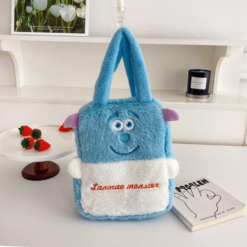 Túi Xách Sanrio Vải Nhung Phối Màu Phong Cách Hoạt Hình Lolita Dễ Thương - Dmastore - Ảnh 17