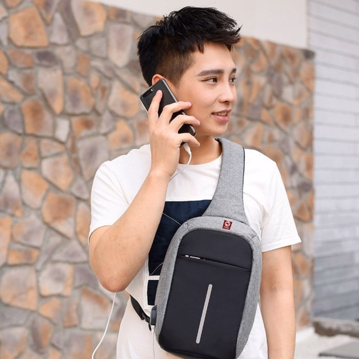 Túi Đeo Chéo Chống Trộm Cao Cấp Hr196 - Haras - Ảnh 11