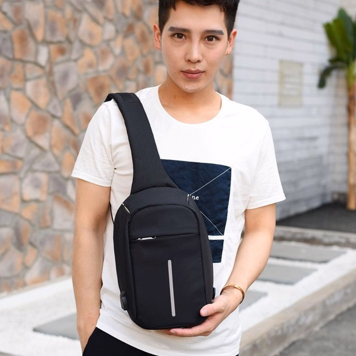 Túi Đeo Chéo Chống Trộm Cao Cấp Hr196 - Haras - Ảnh 10